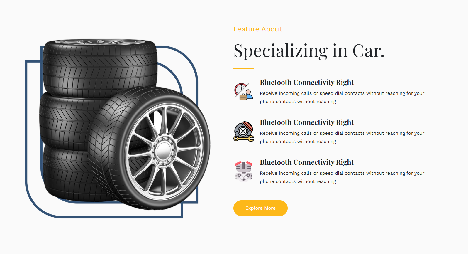 Single Product Feature
