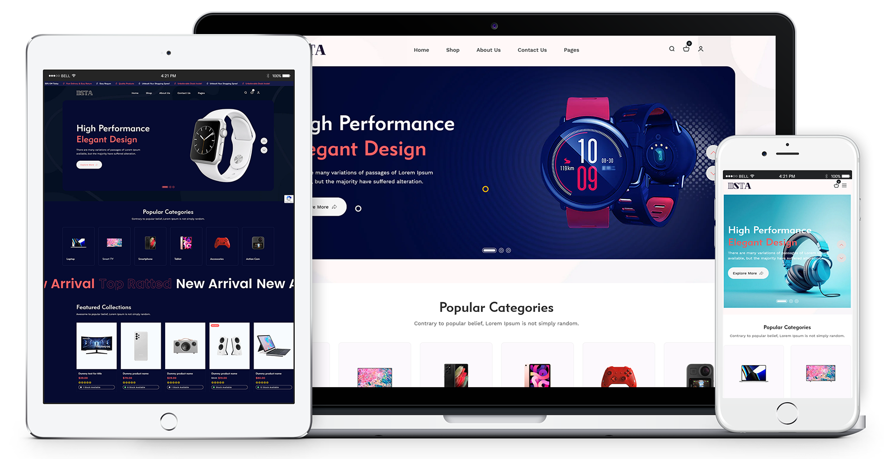 Responsive | Dsta - Electronics Store Shopify Theme